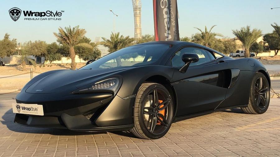  McLaren 540C Coupe Black Matt by WrapStyle 2017 года  (фото 4 из 4)